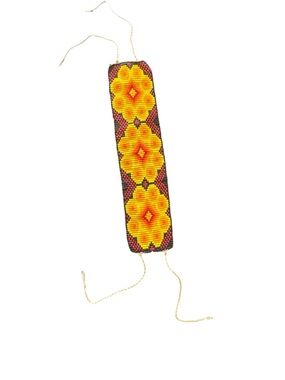 Vintage hand beaded bracelet